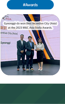 #Awards. Gyeonggi-do won Best Incentive City(Asia) at the 2023 M&C Asia Stella Awards.